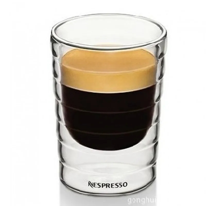 Wine Beer Tequila - Tazza in vetro a doppia parete