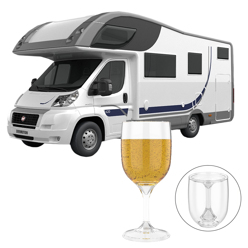 Wine & Beer Shop Photos - Calice per bicchiere da vino portatile