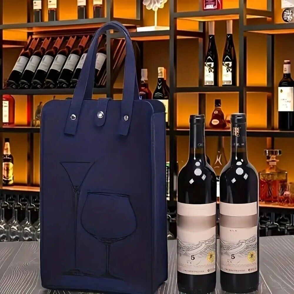 Wine & Beer Shop Photos - Borsa in Feltro di Alta Qualità