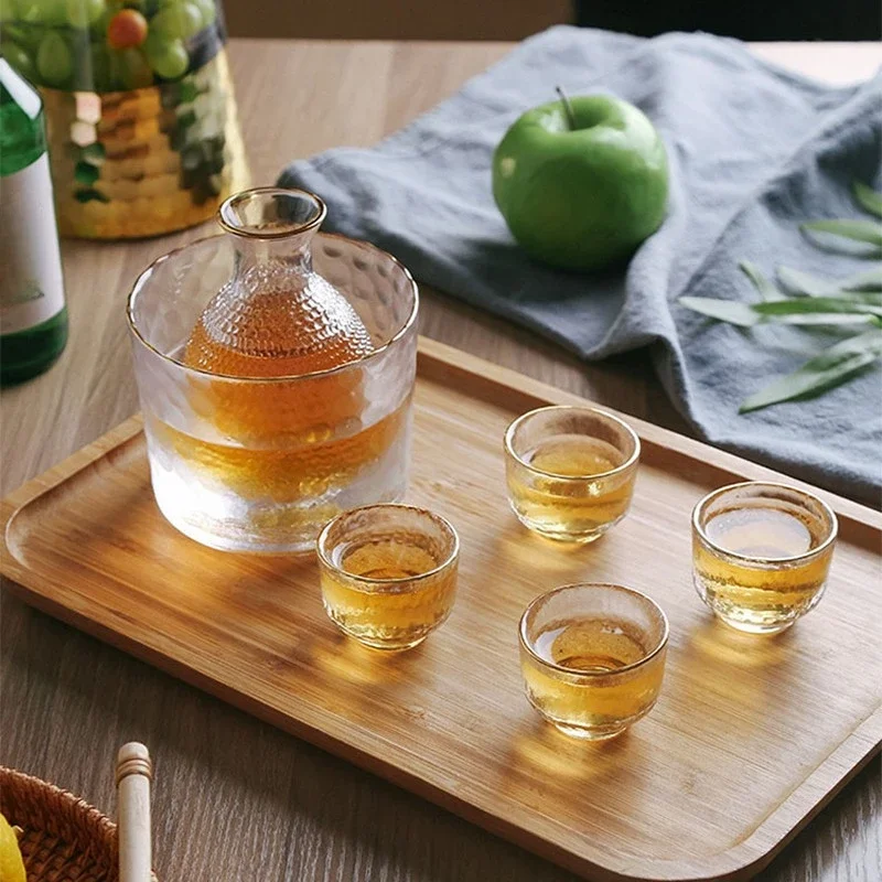 Wine Vodka Beer - Set di tazze da birra in