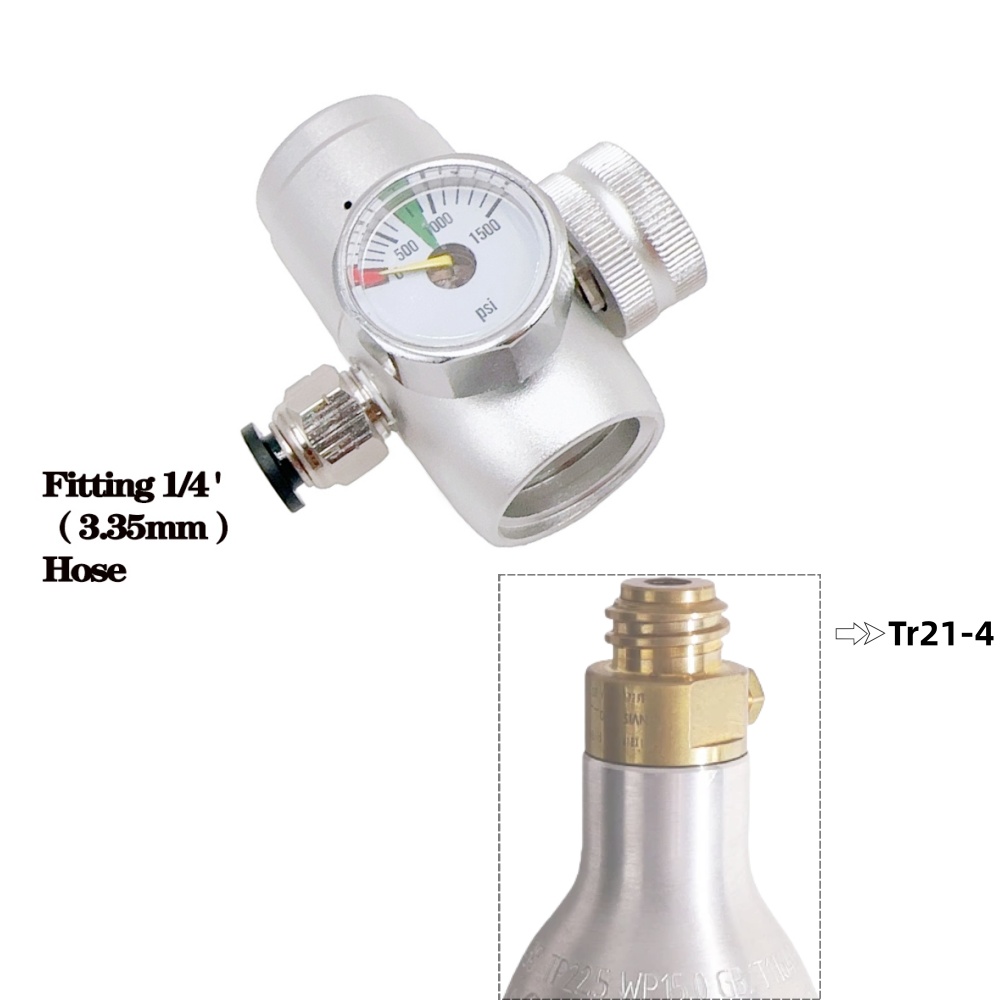 Wine Beer Pub - Regolatore di CO2 Valvola di riduzione
