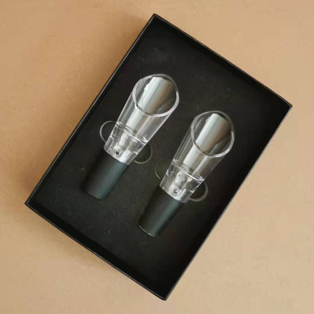 confezione regalo vino rosso b - Bottle Stopper Set recensione e prezzo