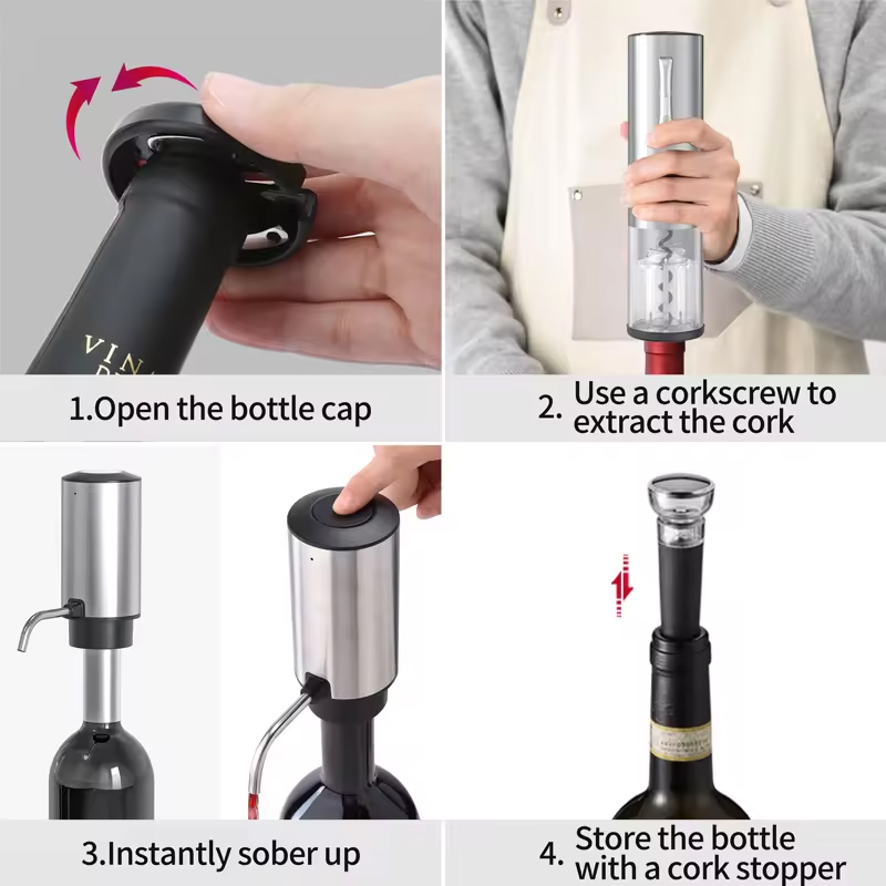 2024 Nuovo design Set apribott - Bottle Stopper Set recensione e prezzo