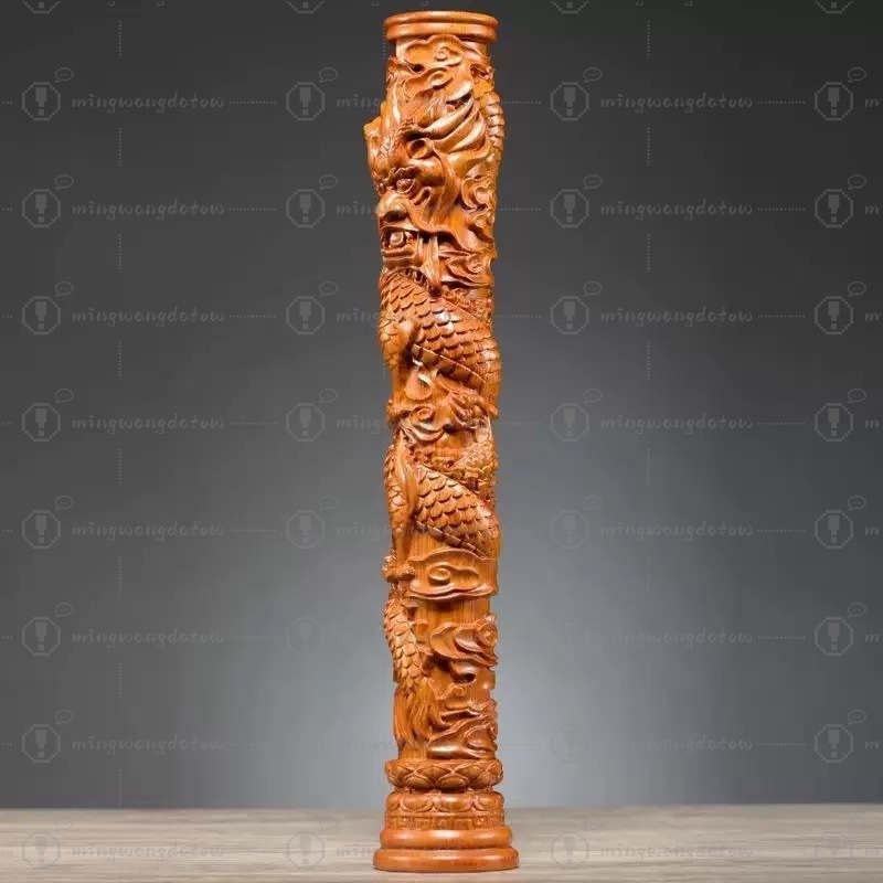 Statua a colonna di drago inta - Wine & Beer Shop Photos recensione e prezzo