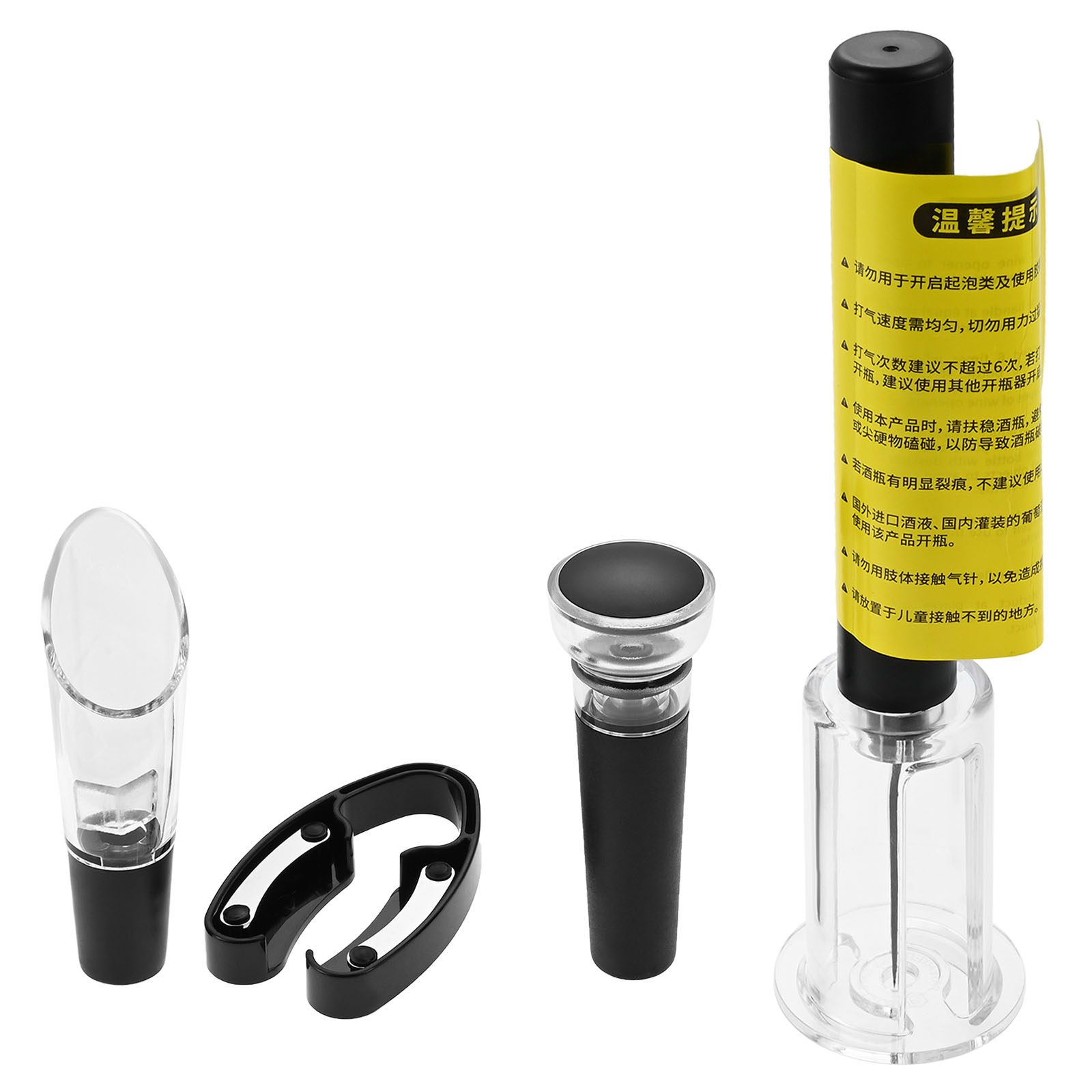 4 pezzi portatile pompa di pre - Bottle Stopper Set recensione e prezzo