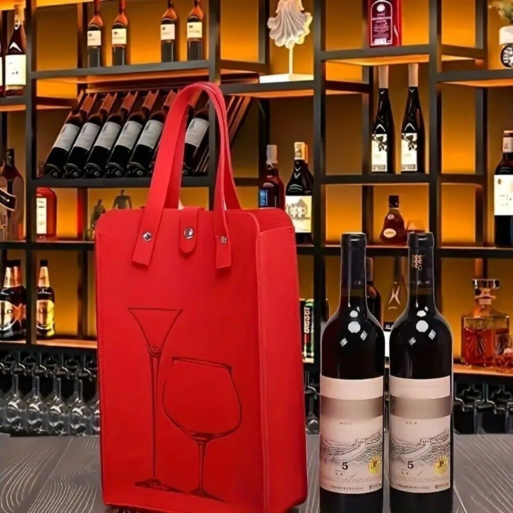 Borsa in Feltro di Alta Qualit - Wine & Beer Shop Photos recensione e prezzo