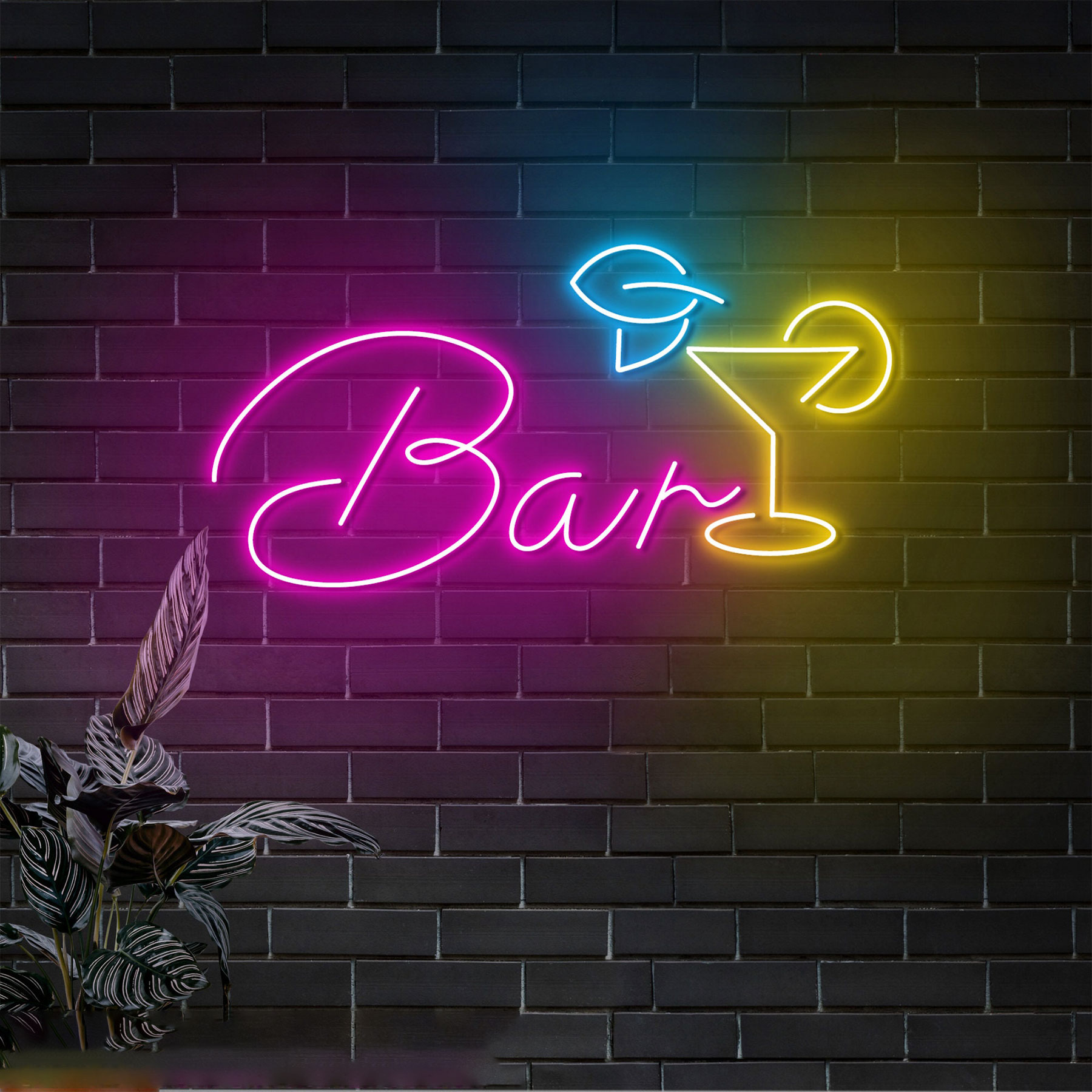 Open Bar Neon Sign Cocktail Ba - Wine Beer Pub recensione e prezzo