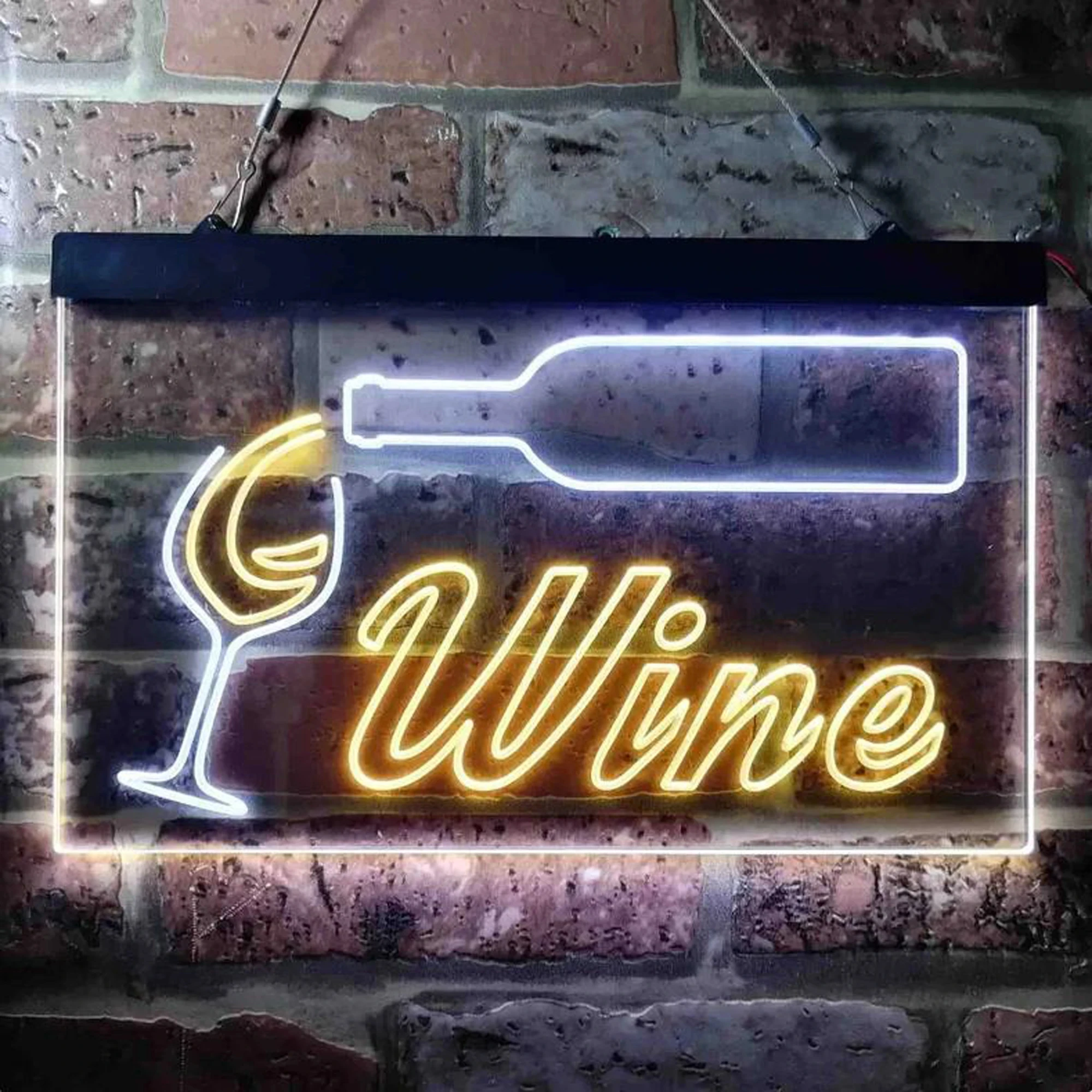 Dual Color LED Neon Wine Bar P - Wine Beer Pub recensione e prezzo